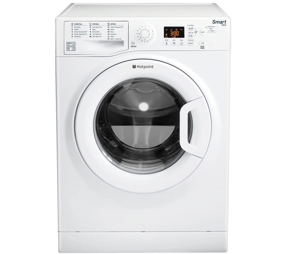 HOTPOINT 9kg 1400 spin SMART Washing Machine Graded Pooles Domestics