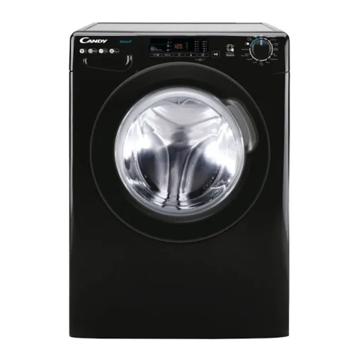 Candy CS148TBBE-80 8kg Washing Machine Black | Pooles Domestics
